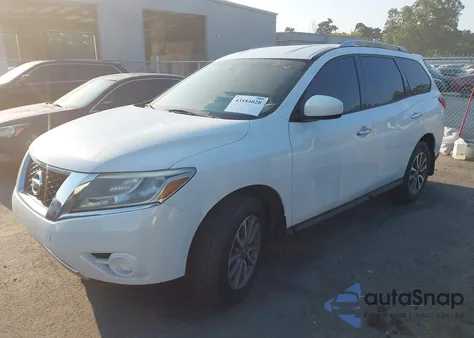 2013 Nissan Pathfinder Sv из США, поврежденный, VIN 5N1AR2MN3DC662604